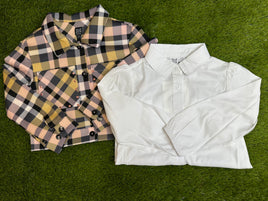 Longsleeve White Button Up Shirt